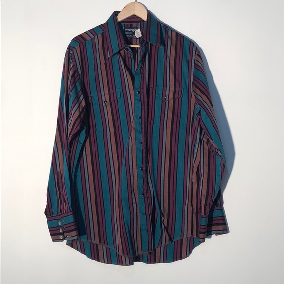 Vintage Wrangler Button up shirt